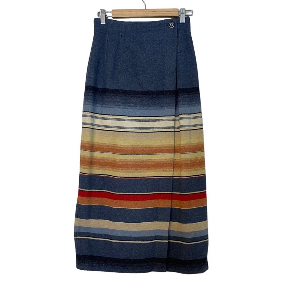 Vintage beautiful Exp southwestern wrap skirt size 3 / 4